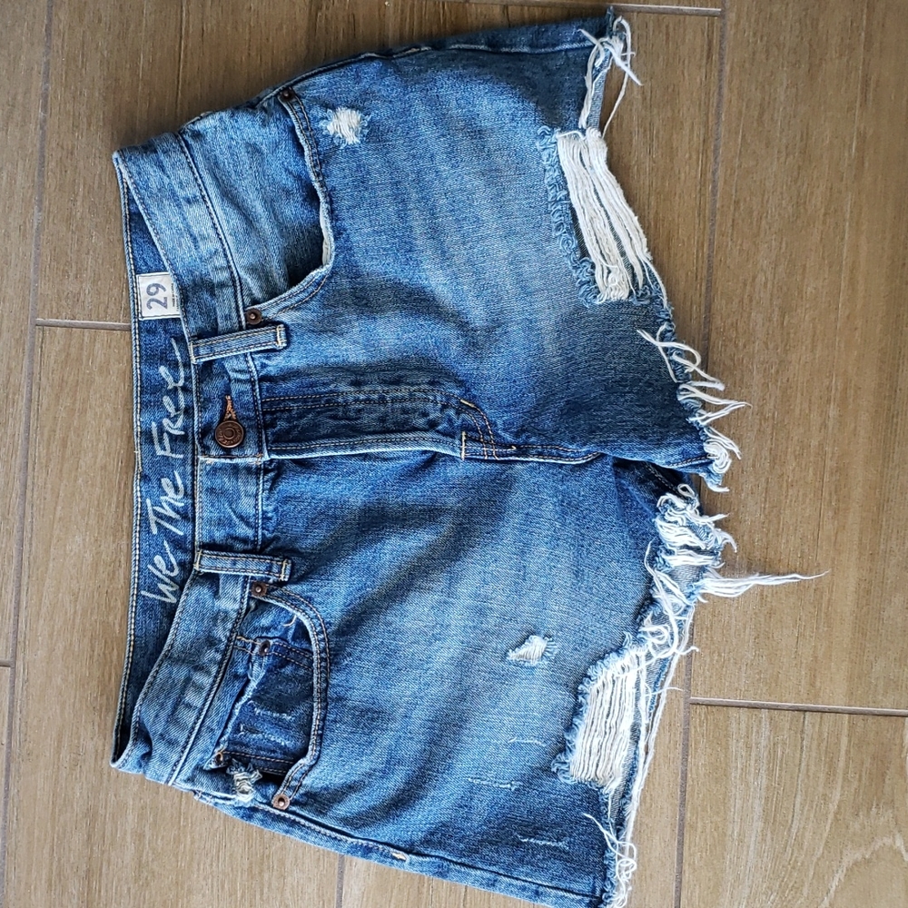 Free People We The Free Denim Shorts